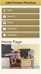 Mobile Screenshot of littlepioneers.com